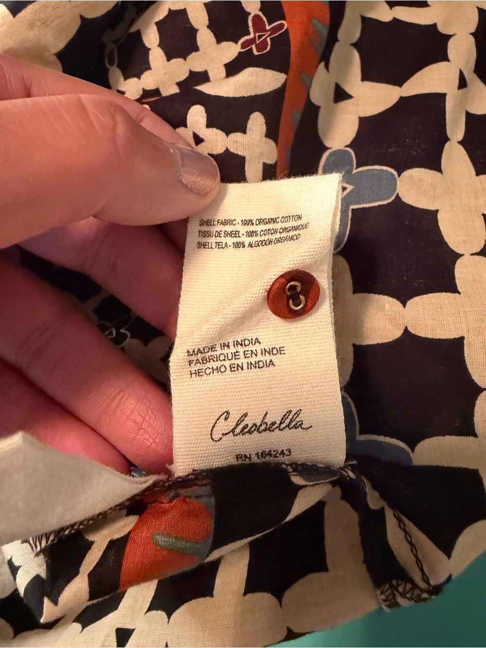 Cleobella Edith Blouse Top Size Medium - Picture 6 of 6
